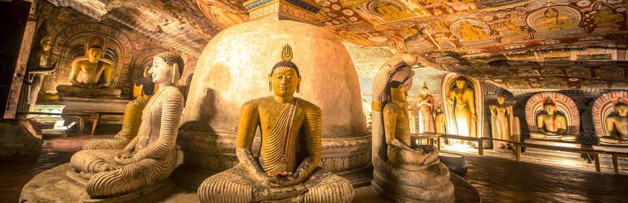 Храм Дамбулла -Шри-Ланка